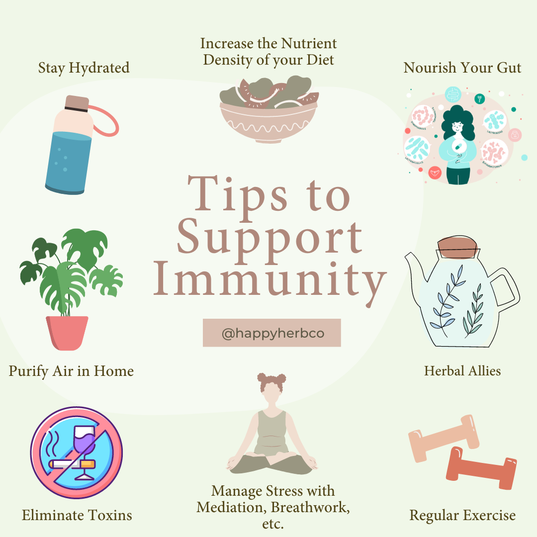 natural tips to support immunity