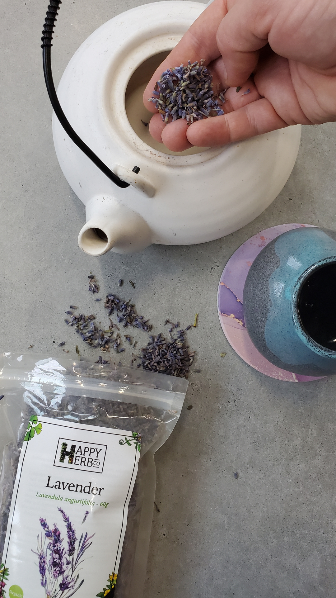 Meditation Tea Ritual w/ Tulsi, Lavender & Guayusa